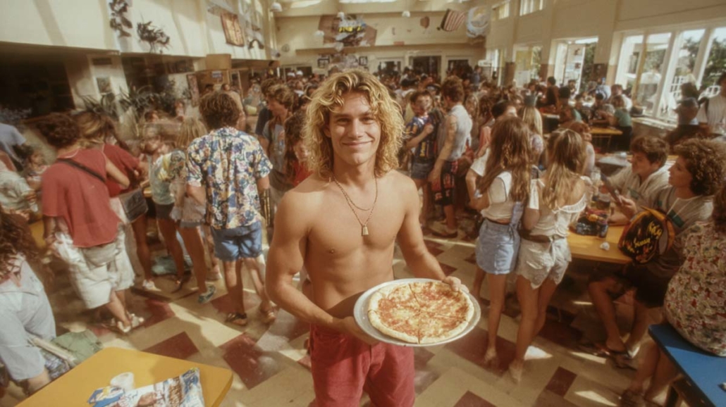 fast-times-at-ridgemont-high-streamen-kostenlos-plakat-party-high-pizza-mann-kiffer-kiffen-film-lustig-witzig-tipp-stream-apple-netflix-kinofilm